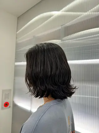 パーマ メンズ Leina /メンズ /ボブ/ニュアンスのヘアスタイル