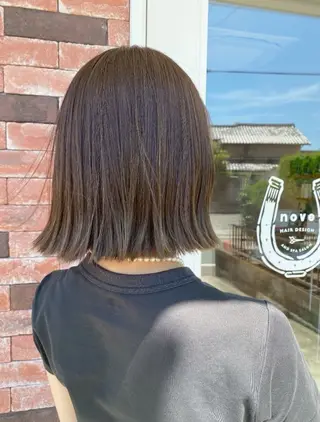 ショート nove hair &spaのヘアスタイル