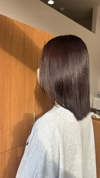 ミディアム ナナホ/艶カラー🍀 /ヘッドスパ🫧のヘアスタイル