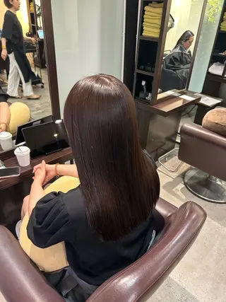 ロング カラー 坂本奈都美 🎀のヘアスタイル