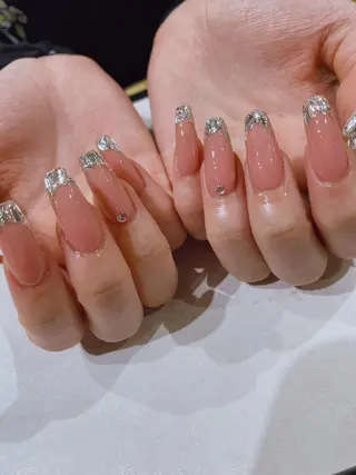 セミロング JNA認定講師🌸 RIEのネイルデザイン