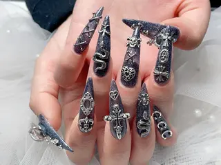 メンズ ネイル Bloom kabukiのネイルデザイン