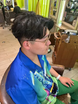 パーマ メンズ メンズパーマ特化🔥 ツイスパ/シャドウのヘアスタイル