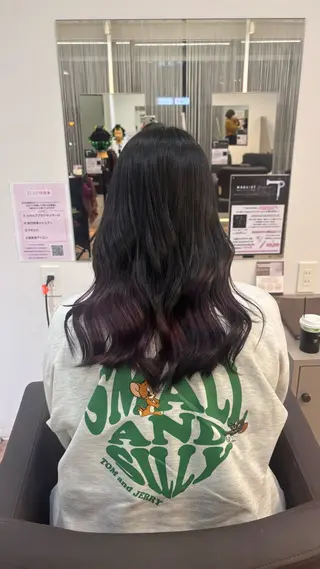 セミロング momo/髪質改善 /コテ巻きパーマのヘアスタイル