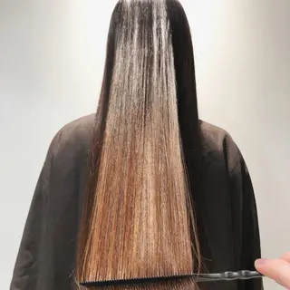 ロング 美髪矯正/髪質改善/ 艶髪💠髪に輝きをのヘアスタイル