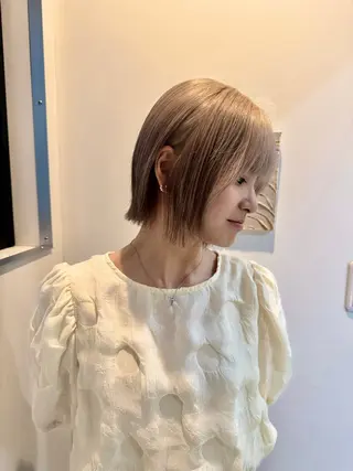 ショート カラー コイデ リュウセイのヘアスタイル