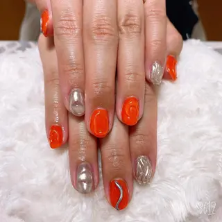 ネイル The Best Beauty受付担当のヘアスタイル