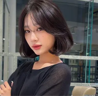 ミディアム ボブ・レイヤー特化/ 小顔カット/こうたのヘアスタイル