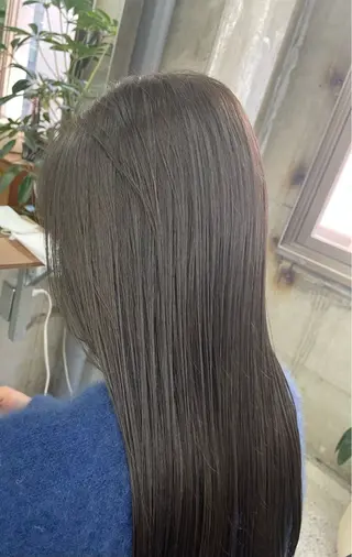 セミロング Land.所属・【透明感ツヤカラー】 三浦寛之のヘアスタイル