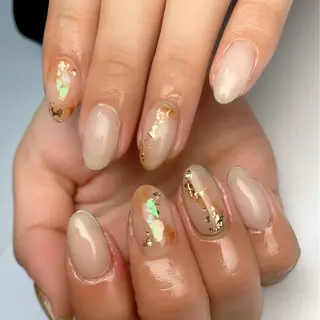 ミディアム ネイル 下妻市ﾈｲﾙｻﾛﾝ M_styleのネイルデザイン