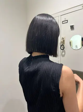 ショート 透明感カラー/ボブ / MARIE🍇のヘアスタイル