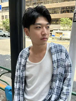 ショート メンズ charme所属・💈メンズカット ✂︎伊藤大輝💈のヘアスタイル