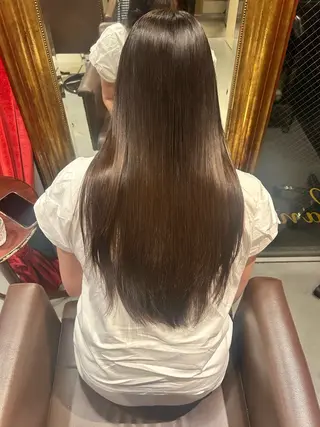 ロング カラー 髪質改善🫧🦋 艶カラー🫧　さくらのヘアスタイル