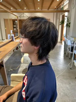 メンズ fulam所属・佐藤悠生/郡山 メンズパーマ.カットのヘアスタイル