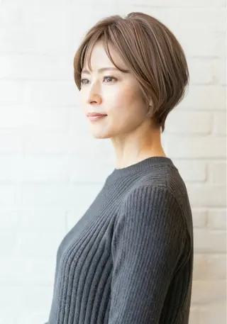 ショート nex the salon coall所属・🫧似合わせショート イシダ🫧のヘアスタイル