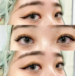 マツエク・マツパ 大阪福島韓国束感まつ げ Sayaka🤍のマツエク・マツパデザイン