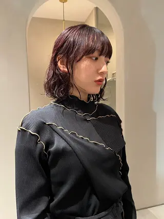 パーマ hishida akiho  🩰のヘアスタイル