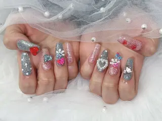ネイル 【Eclat エクラ】nail&beauty所属・Eclat〔エクラ〕 MOEKA𝜗𝜚*のネイルデザイン