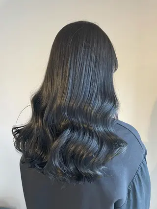 ロング カラー ヘアアレンジ マツエク・マツパ 透明感カラー/推しカ ラー☁️JURAのヘアスタイル