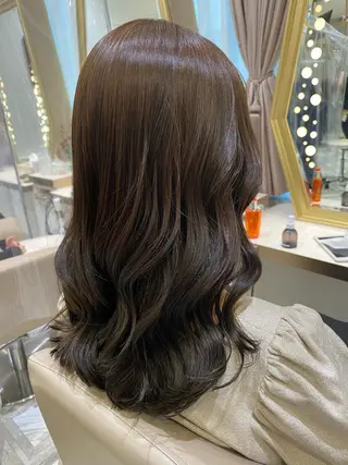 ロング カラー 💙美髪救世主💙 関華蓮のヘアスタイル