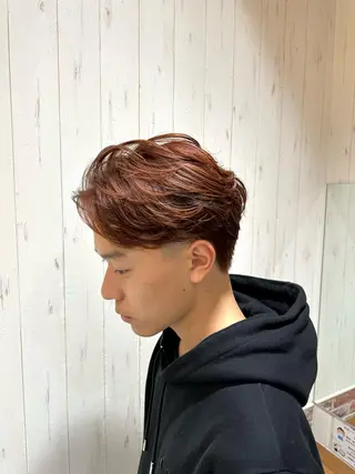 ショート カラー メンズ 中嶋 紘夢のヘアスタイル