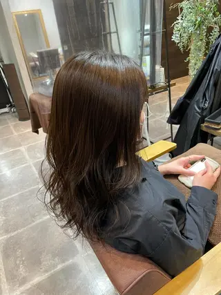 ロング カラー newiGRANDE 🌈萩原聖也のヘアスタイル