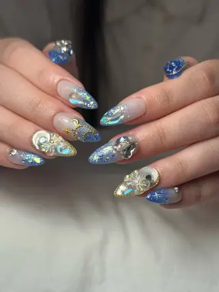 ネイル nail salon LIFE2nd所属・be' Yuhiのネイルデザイン