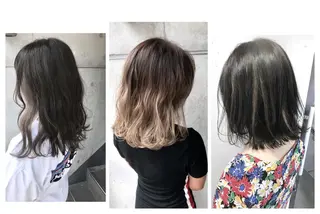 セミロング lok[ロク] 高田馬場のヘアスタイル