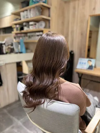 セミロング カラー HIDE/美髪ケア /髪質改善特化🫧のヘアスタイル