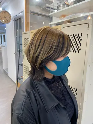 ミディアム SUNC🍀大熊 花奈絵🍀のヘアスタイル