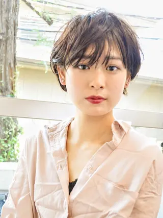 ショート カラー 小顔ショート✁ ⁂Yukari⁂のヘアスタイル