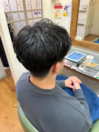 メンズ 中谷 瑞稀のヘアスタイル
