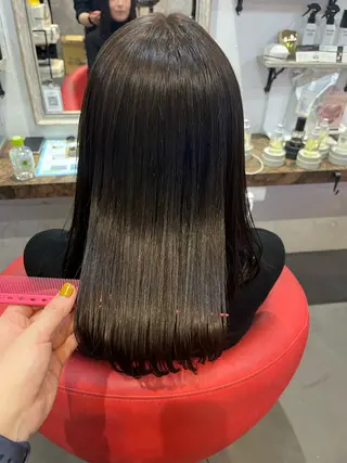 ミディアム 駅チカ【ali'i】 アリイ花崎友美☘のヘアスタイル