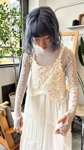 カラー kana🍃newi 京橋/透明感カラーのヘアスタイル