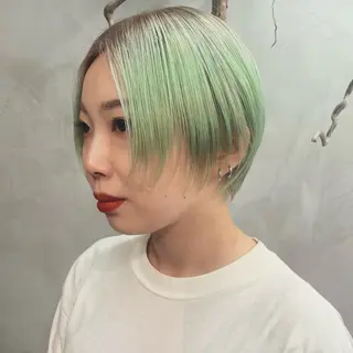 ショート カラー RorriM natsuのヘアスタイル