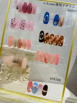 ネイル レディラックベイリゾート所属・LadyLuck Ayanoのネイルデザイン