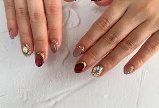 ネイル 愛川町 あんすりうむのネイルデザイン