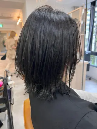 ミディアム 金山/レイヤー カット/Hikariのヘアスタイル