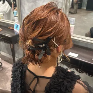 ヘアアレンジ kaho/ 透明感カラー🫧のヘアスタイル