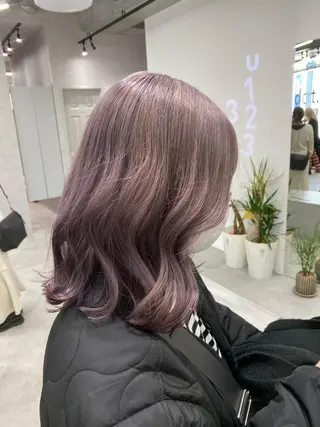 ミディアム カラー ウルフ🐺/ボブ ハイトーン🌈/増田のヘアスタイル