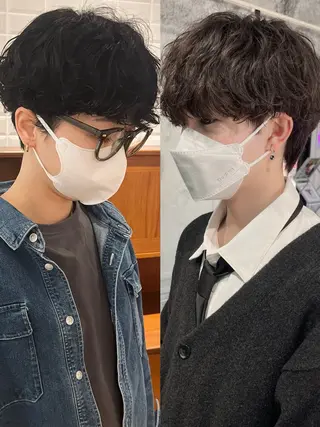 ショート LUAU HAKU所属・REN大阪梅田美容室 ショートパーマ特化のヘアスタイル