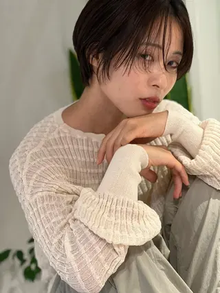 ショート 🌈お気に入り指名 No.1藤野原大聖のヘアスタイル