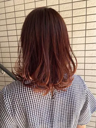 ミディアム カラー 二児のパパで店長な 戸田健治のヘアスタイル