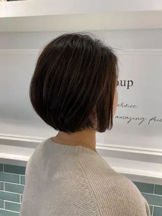 ミディアム 髪質改善レイヤー/ ボブたんの翔太のヘアスタイル