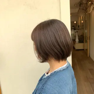 ミディアム カラー 山本 知佳のヘアスタイル