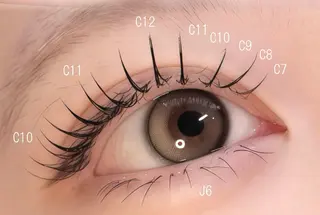 マツエク・マツパ agrabah所属・agrabah 🫧 Sayakaのマツエク・マツパデザイン