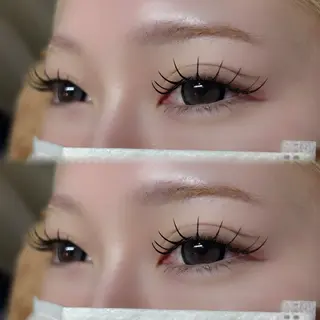 マツエク・マツパ 💛LUNELLA MIKU💛のマツエク・マツパデザイン