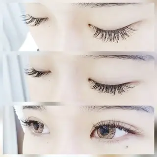 マツエク・マツパ ヘアークリエーションミーク本店所属・♢МИГ (ミーク)♢のマツエク・マツパデザイン