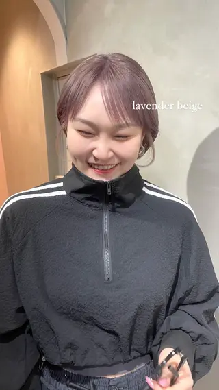 ショート カラー カノン/アニオタ🧡 暖色/酸性ストレートのヘアスタイル