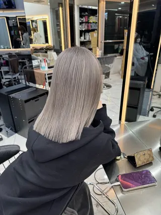 ミディアム カラー Lapis渋谷本店 Rikoのヘアスタイル